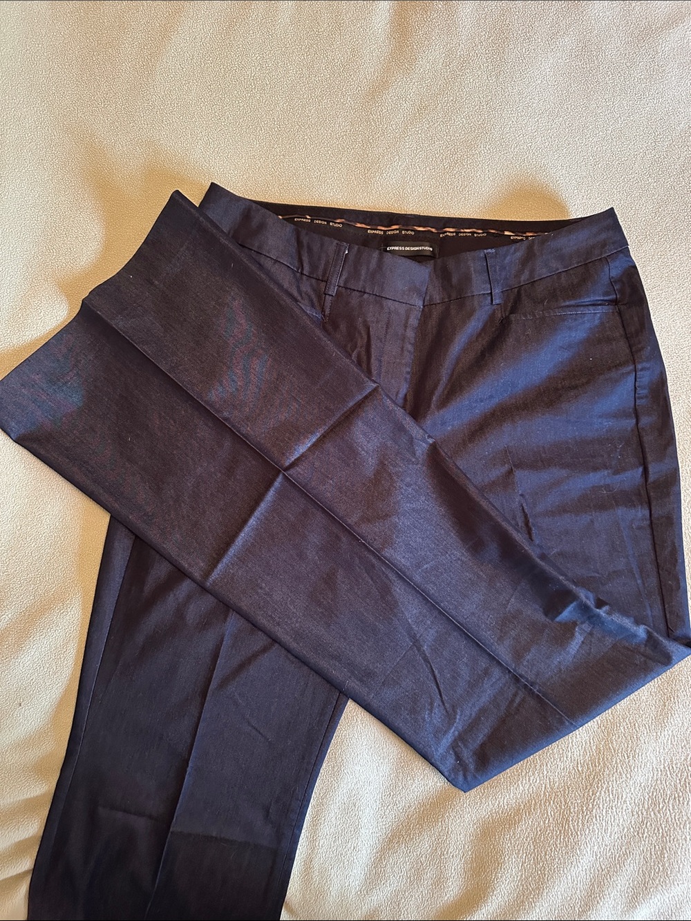 Express Women's Dark Navy Dress Pants